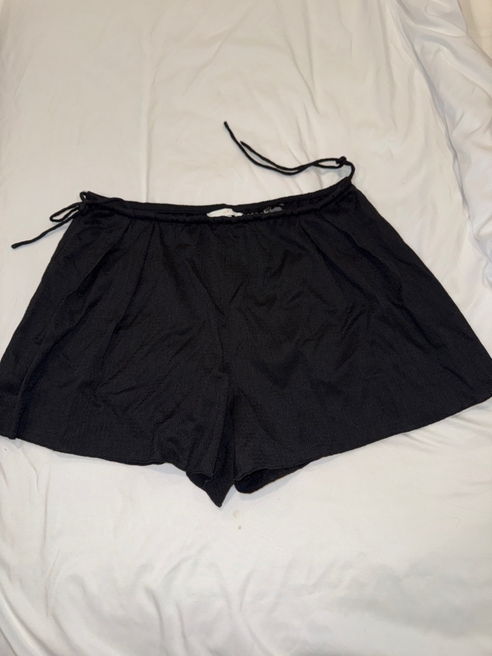 H&M Black Athletic Drawstring Shorts